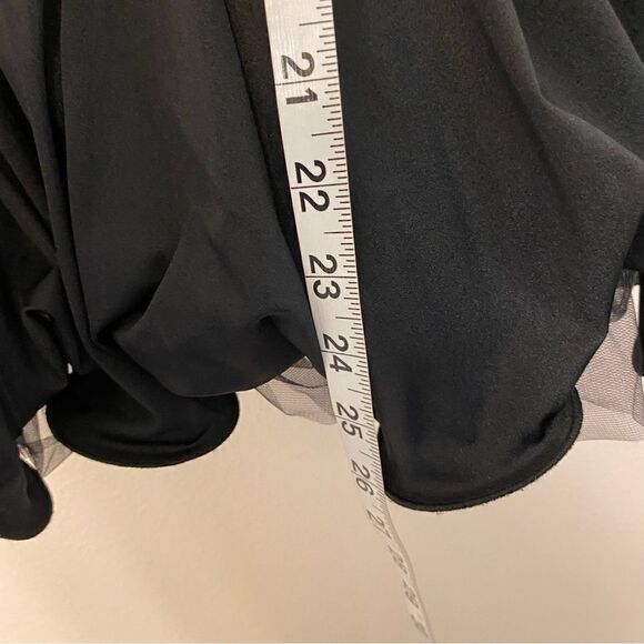 Weissman Dance costume dress black purple sequin Check Me Out 12418 child LC - Picture 4 of 10